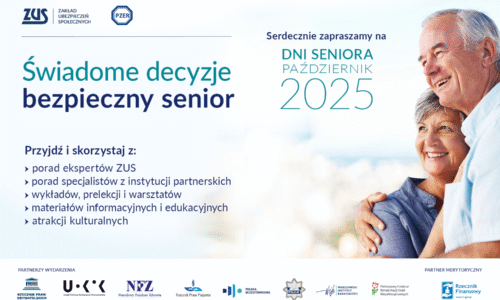 Dni Seniora w ZUS pod hasłem „Świadome decyzje – bezpieczny senior”