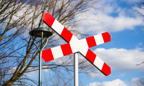 Roboty na przejeździe kolejowym przy ul. Grunwaldzkiej. Zapory czasowo nieczynne