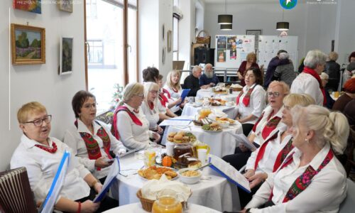 Świąteczne spotkanie seniorów w Centrum Sądeckiego Seniora